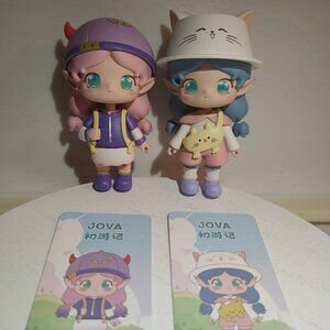 MINISO Jova Trip Journey Series (Kitten & Ghost Figures) 🐱👻